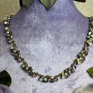 Joe Fresh Rhinestone Necklace Adjustable Beautuful For birthday ,wedding party